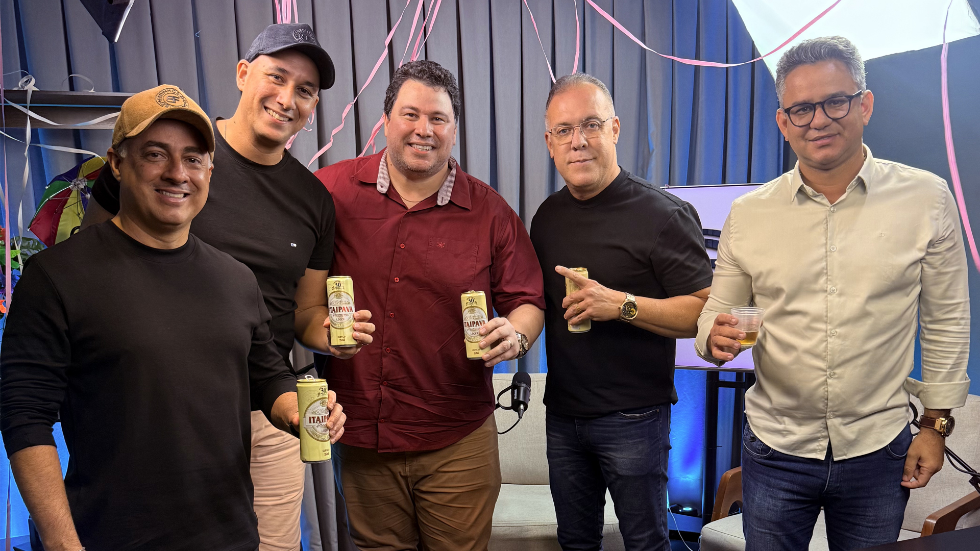 G3 TV AL realiza primeira transmissão com a participação de integrantes do grupo Bem Feitinhos do Samba