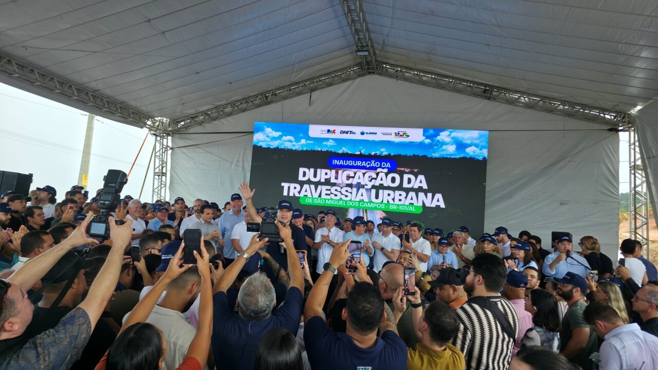 Governo Federal entrega duplicação da BR-101 em São Miguel dos Campos