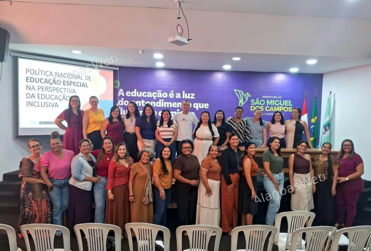 São Miguel dos Campos aderiu à Política Nacional de Educação Especial Inclusiva (PNEEI)